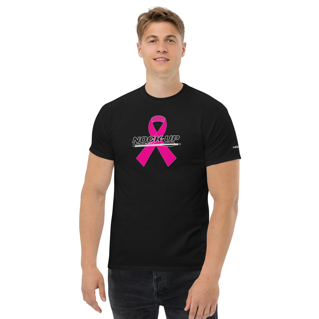 Nock Up Archery Breast Cancer Men's Classic Tee