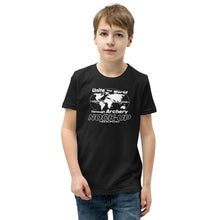 Load image into Gallery viewer, Nock Up Archery Unite The World Youth T-Shirt
