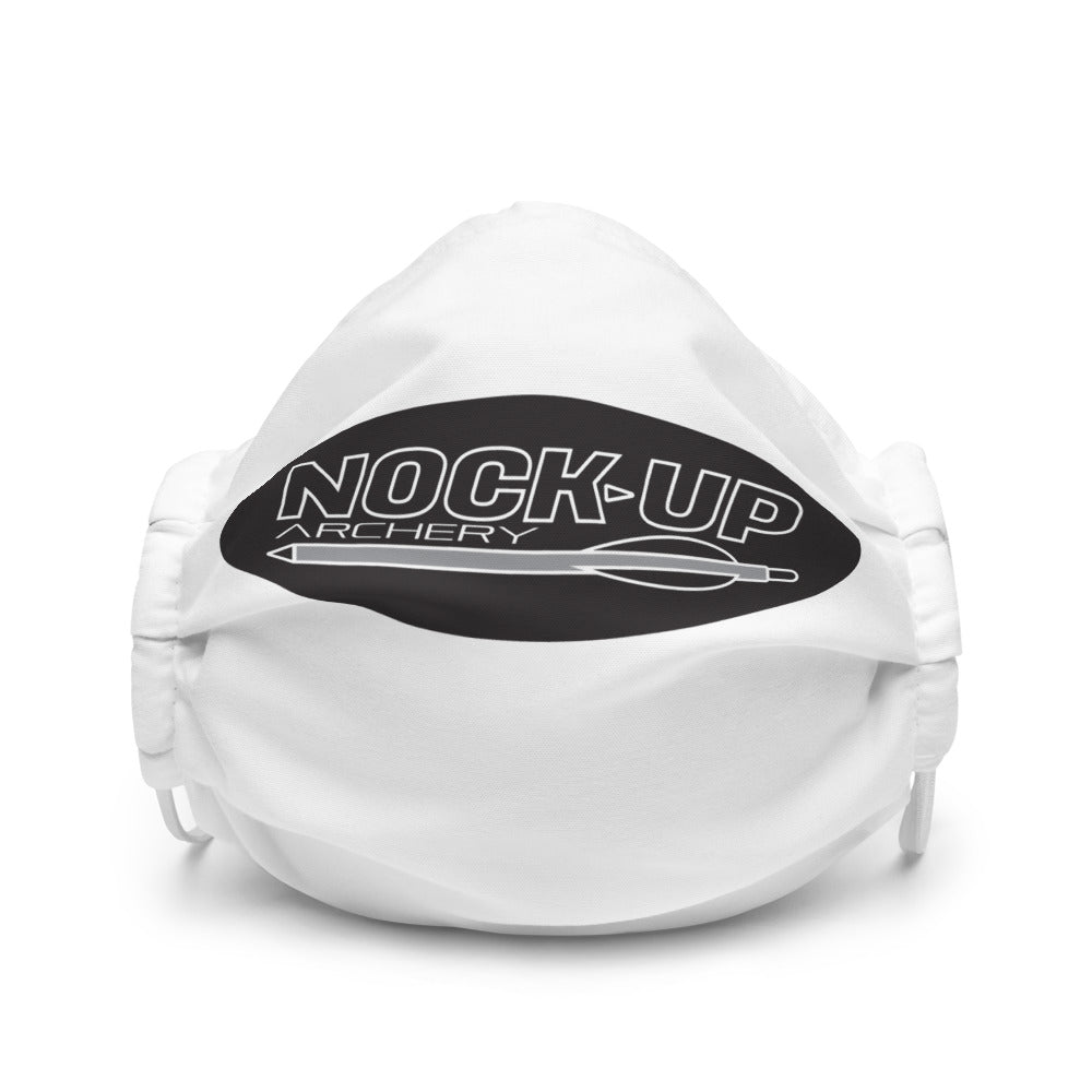 Nock Up Archery Logo Premium Face Mask