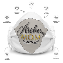 Load image into Gallery viewer, Nock Up Archery MOM v2 Premium Face Mask
