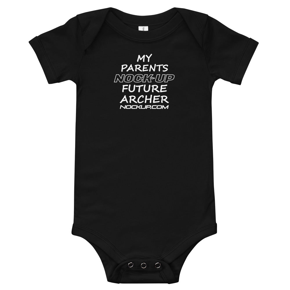 Nock Up Future Archer Baby Onesie