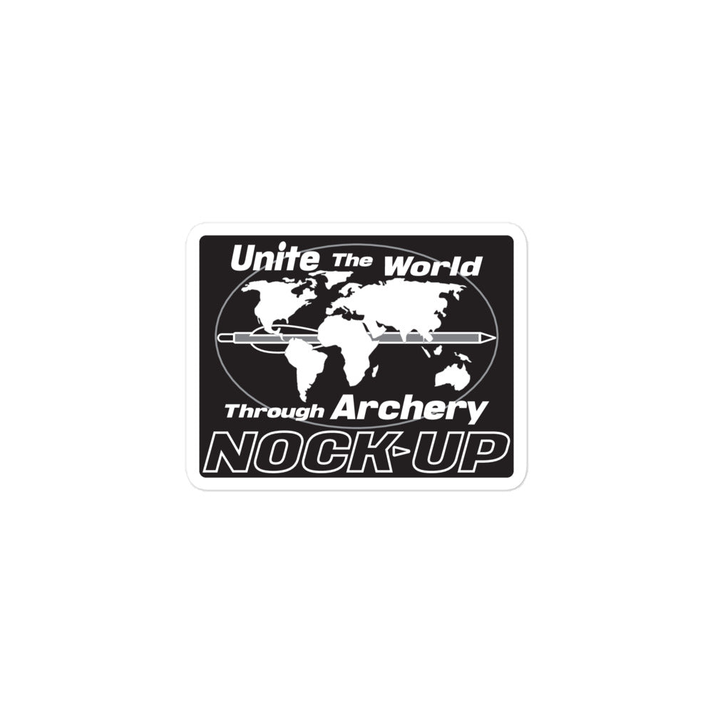 Nock Up Archery Unite The World Stickers