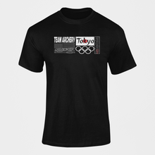 Load image into Gallery viewer, Nock Up Archery 2021 Olympics Men&#39;s Classic Tee
