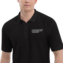 Load image into Gallery viewer, Nock Up Archery Logo Men&#39;s Premium Polo
