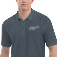 Load image into Gallery viewer, Nock Up Archery Logo Men&#39;s Premium Polo
