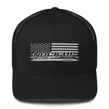 Load image into Gallery viewer, Nock Up American Archery Flag v2 Trucker Cap
