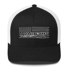 Load image into Gallery viewer, Nock Up American Archery Flag Trucker Cap
