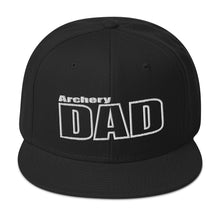 Load image into Gallery viewer, Nock Up Archery Dad Snapback Hat
