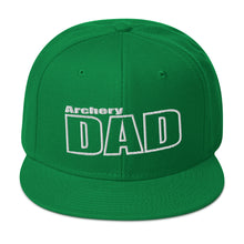 Load image into Gallery viewer, Nock Up Archery Dad Snapback Hat
