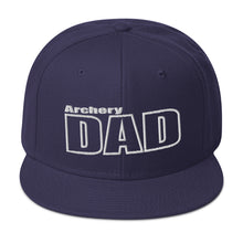 Load image into Gallery viewer, Nock Up Archery Dad Snapback Hat
