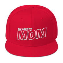 Load image into Gallery viewer, Nock Up Archery MOM Snapback Hat
