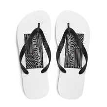 Load image into Gallery viewer, Nock Up American Archery Flag Flip-Flops
