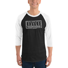 Load image into Gallery viewer, Nock Up Archery DAD 3/4 Sleeve Raglan Shirt
