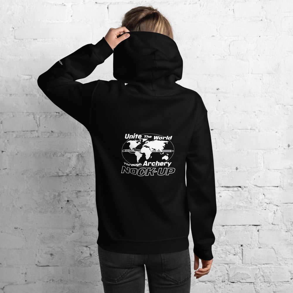 Nock Up Archery Unite The World Unisex Hoodie