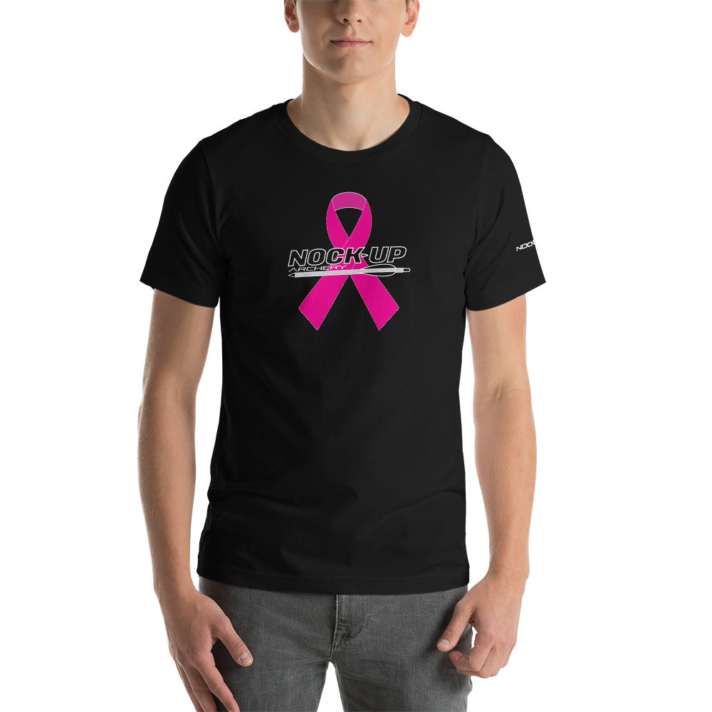 Nock Up Archery Breast Cancer Unisex T-Shirt