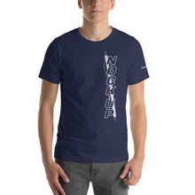 Load image into Gallery viewer, Nock Up Archery Vertical Logo Unisex T-Shirt
