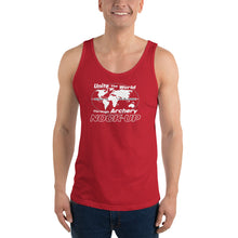 Load image into Gallery viewer, Nock Up Archery Unite The World Unisex Tank Top
