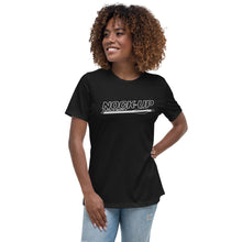 Load image into Gallery viewer, Nock Up Archery Logo Women&#39;s Relaxed T-Shirt
