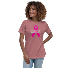 Load image into Gallery viewer, Nock Up Archery Breast Cancer Women&#39;s Relaxed T-Shirt
