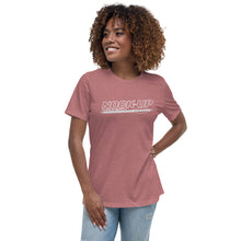 Load image into Gallery viewer, Nock Up Archery Logo Women&#39;s Relaxed T-Shirt
