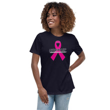 Load image into Gallery viewer, Nock Up Archery Breast Cancer Women&#39;s Relaxed T-Shirt
