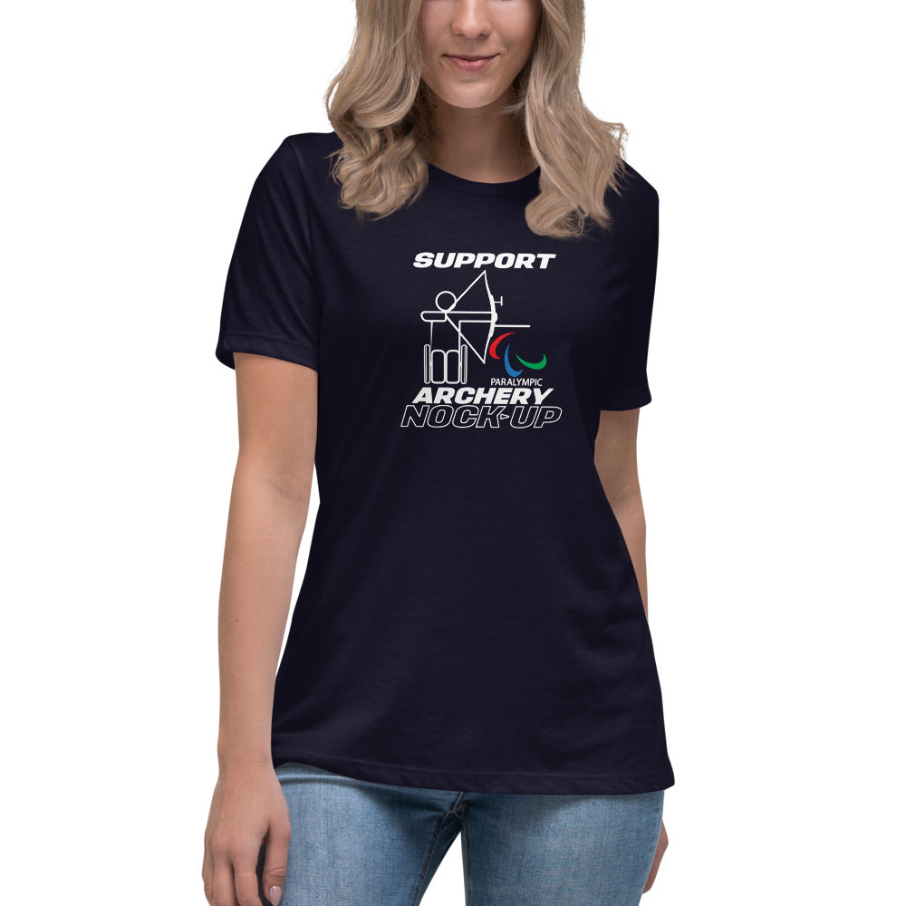 Nock Up Archery Paralympic Women's Relaxed T-Shirt