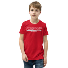 Load image into Gallery viewer, Nock Up Logo American Archery Flag Youth T-Shirt
